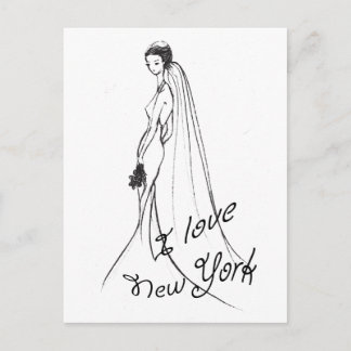Carte Postale J'aime New York