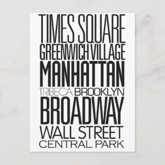 Carte Postale J'aime NY