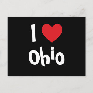 Carte Postale J'aime Ohio
