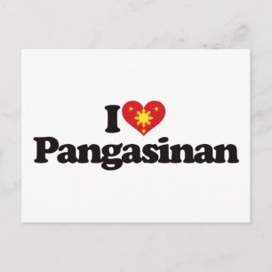 Carte Postale J'aime Pangasinan
