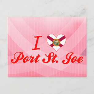 Carte Postale J'aime Port St.Joe, Floride