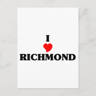 Carte Postale J'aime Richmond