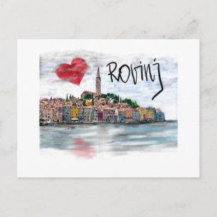 Carte Postale J'aime Rovinj