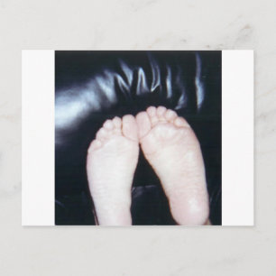 CARTE POSTALE J'AIME SES PIEDS