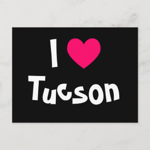 Carte Postale J'aime Tucson