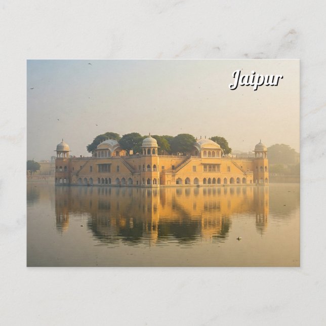 Carte Postale Jaipur Jal Mahal Souvenir (Devant)