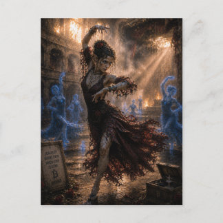 Carte Postale Jalousie / Danseuse de flamenco / Vieux Théâtre