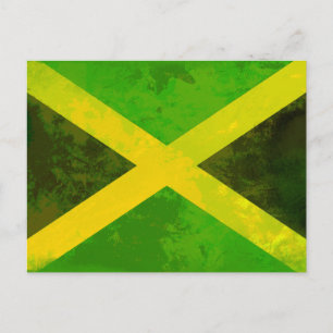 Carte Postale jamaica flag - reggaots roots
