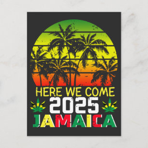 Carte Postale Jamaïque 2025 Nous voici