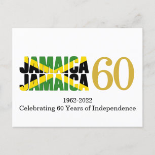 Carte Postale JAMAÏQUE 60e Anniversaire de l'Indépendance