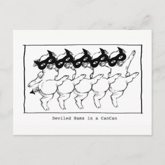 Carte postale - jambon de Deviled dans une boîte