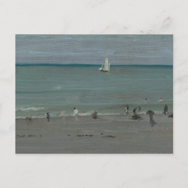 Carte Postale James Abbott McNeill Whistler-Coast Scène, Bathers (Devant)