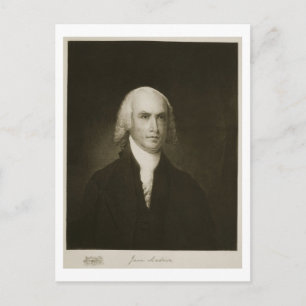 Carte Postale James Madison, 4e président des États-Unis