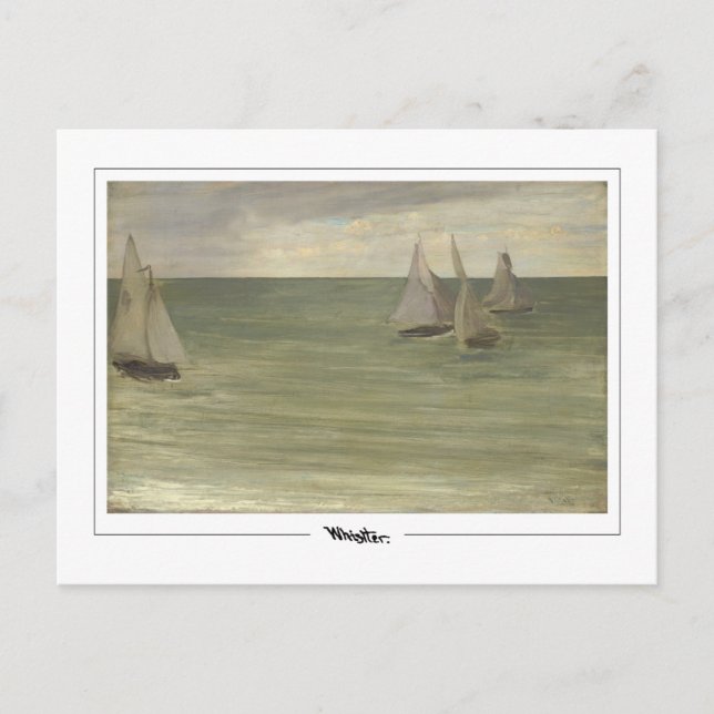 Carte Postale James McNeill Whistler #221-2 - Fine Art Postca... (Devant)