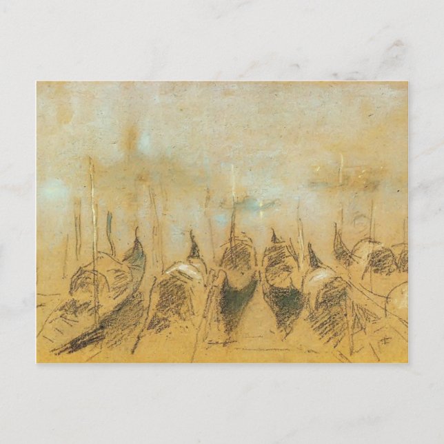 Carte Postale James McNeill Whistler : Nocturne, San Giorgio (Devant)