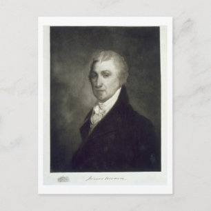 Carte Postale James Monroe, 5e président des États-Unis