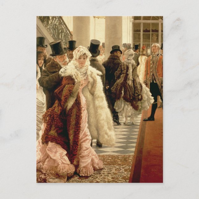 Carte Postale James Tissot | La femme de la mode, 1883-5 (Devant)