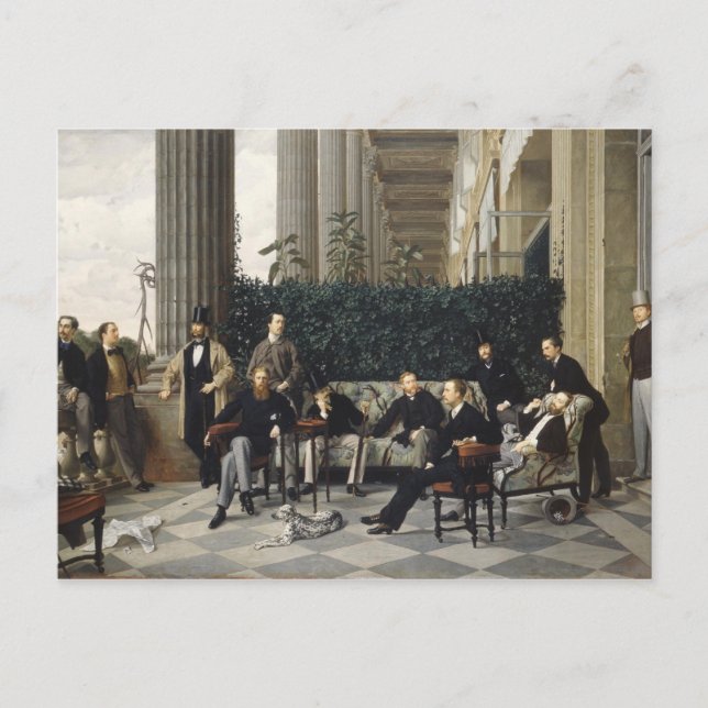 Carte Postale James Tissot Peinture (Devant)