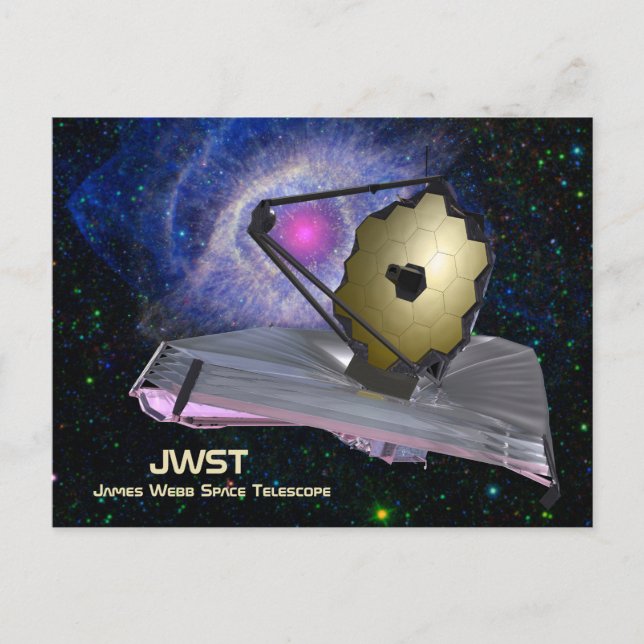 Carte Postale James Webb Télescope spatial JWST (Devant)