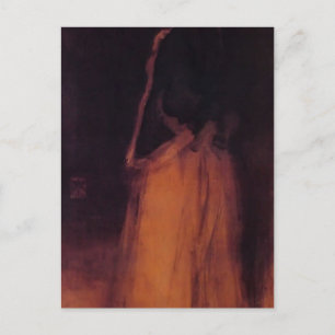 Carte Postale James Whistler - La Veste À Fourrure