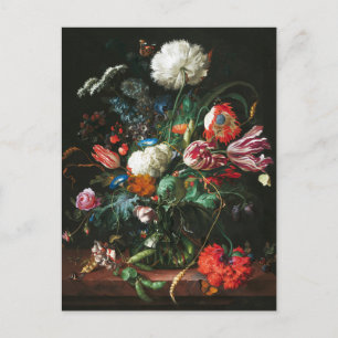 Carte Postale Jan Davidsz de Heem, Vase des fleurs, 1660