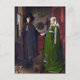 Carte Postale JAN VAN EYCK- Arnolfini Portrait 1434