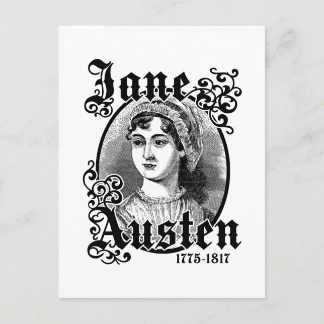 Carte Postale Jane Austen (Devant)