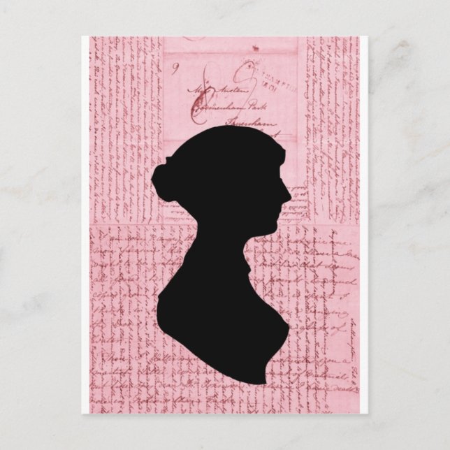 Carte Postale Jane Austen, Appelle-Moi Lady Jane Series (Devant)