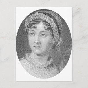 Carte Postale Jane Austen Simply Jane Portrait