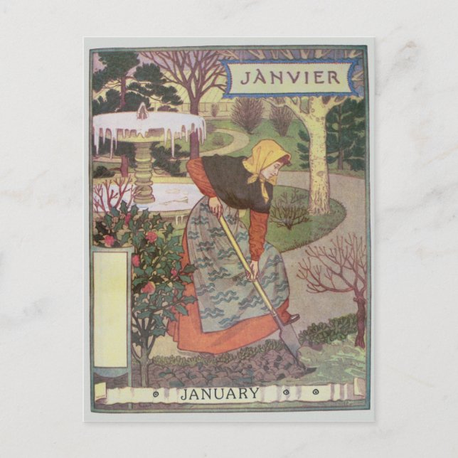 Carte Postale janvier (Devant)