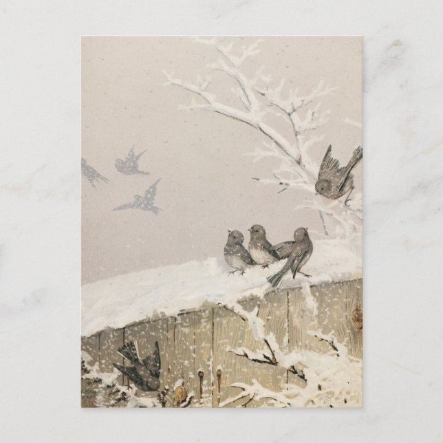 Carte Postale Janvier II | Fidelia Bridges (Devant)