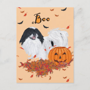 Carte Postale Japanese Chin Halloween