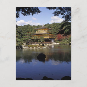 Carte Postale Japon, Kyoto, Pavillon d'or, Temple Zen