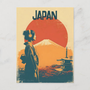 Carte Postale Japon vintage