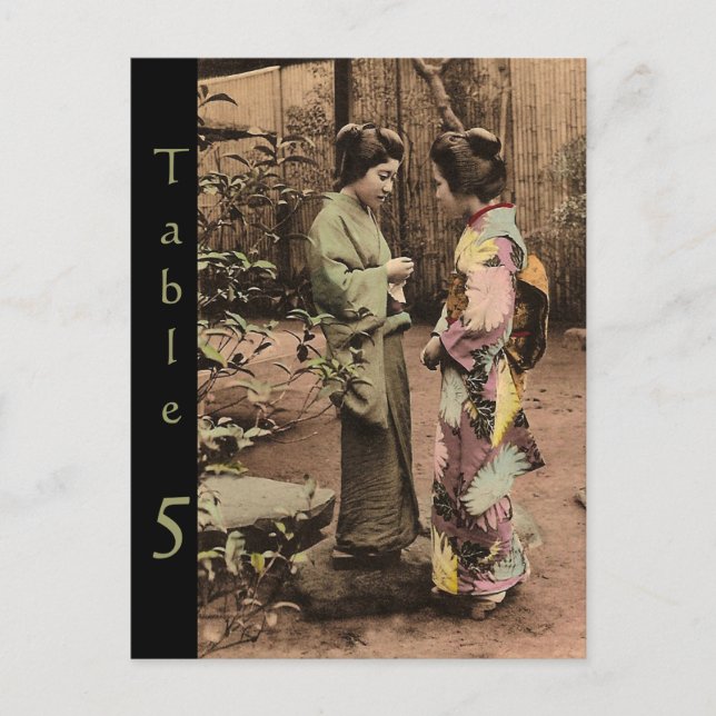 Carte Postale Japon vintage (Devant)