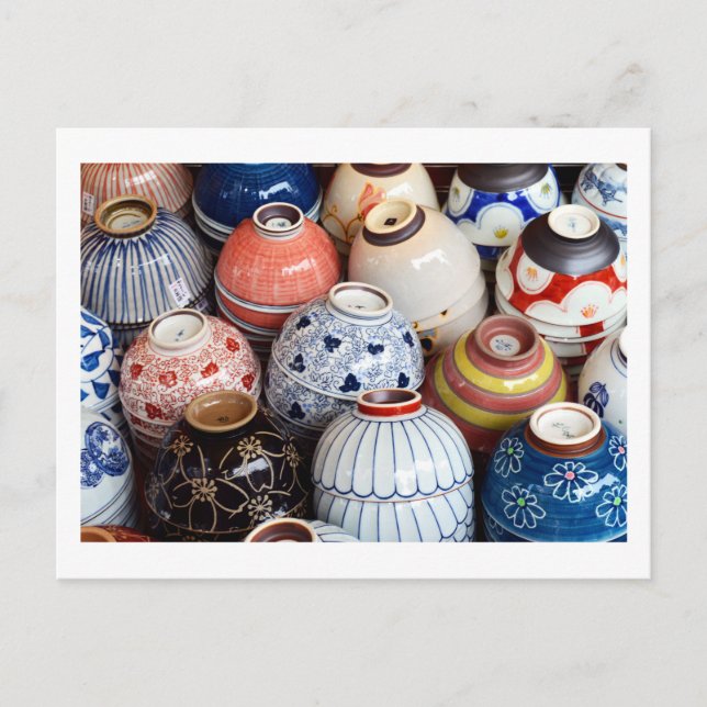 Carte Postale Japonais Bowls : Tokyo (Devant)