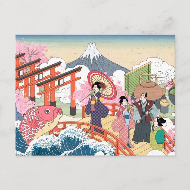 Carte postale japonaise (Devant)