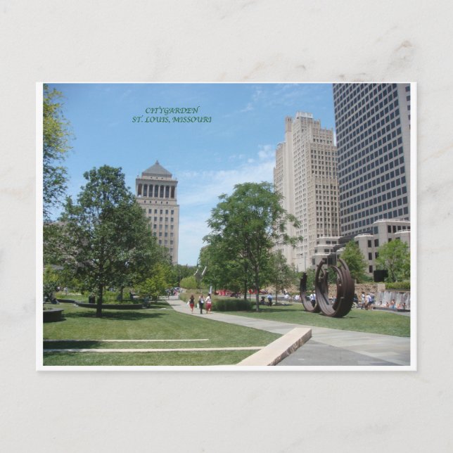 Carte Postale Jardin (Devant)