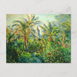 Carte Postale Jardin à Bordighera, Impression du matin