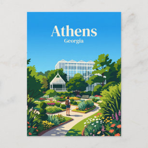 Carte Postale Jardin botanique de l'État de Géorgie États-Unis d