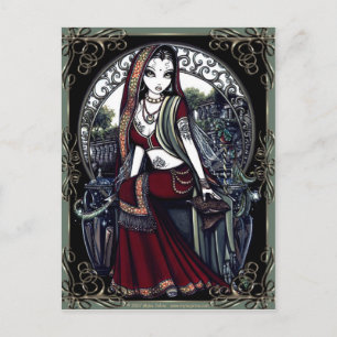 Carte Postale Jardin de fées secret "Ayanna"