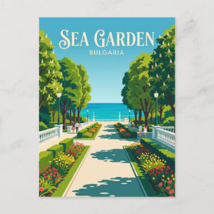 Carte Postale Jardin de la Mer Bulgarie