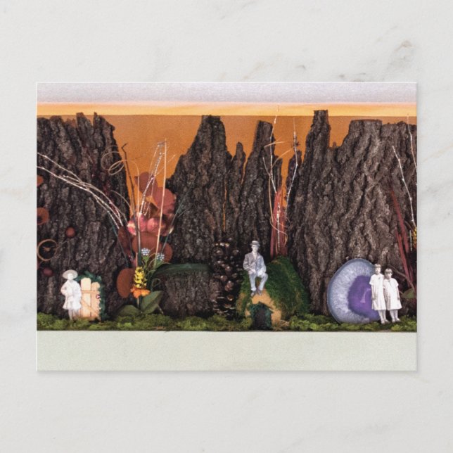 Carte Postale Jardin de la nostalgie | Alcove enchantée 501 (Devant)