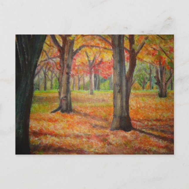 Carte Postale Jardin de l'après-midi (Devant)