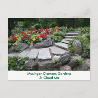 Carte Postale Jardin de Musinger