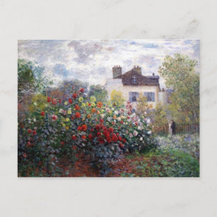 Carte Postale Jardin des Beaux-Arts de Dahlias