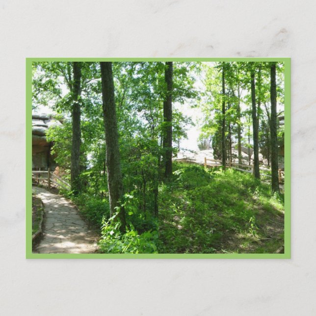 Carte Postale Jardin Des Dieux-Sud Illinois (Devant)