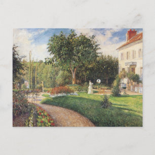 Carte Postale Jardin des Mathurins à Pontoise par Pissarro