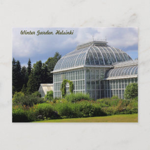 Carte Postale Jardin d'hiver, Helsinki