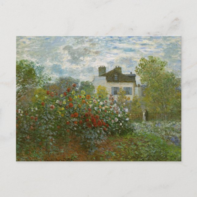 Carte Postale Jardin du Monet à Argenteuil (Devant)
